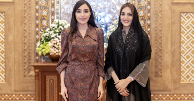 Heydər Əliyev Fondunun vitse-prezidenti Leyla Əliyeva Maskatda Omanın birinci xanımı ilə görüşüb – FOTO