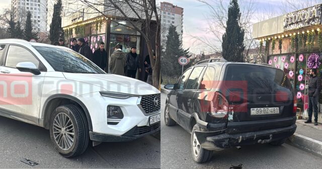 Sumqayıtda zəncirvari qəza – Xəsarət alanlar var Sumqayıtda zəncirvari qəza – Xəsarət alanlar var