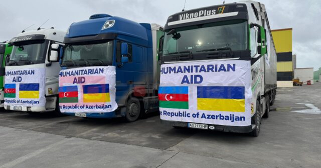 Ukraynaya elektrik avadanlıqlarından ibarət növbəti humanitar yardım göndərildi – FOTOLAR