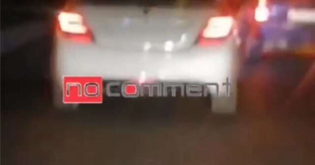 Bakıda nömrəsiz hərəkət edən avtomobil diqqət çəkdi – VİDEO