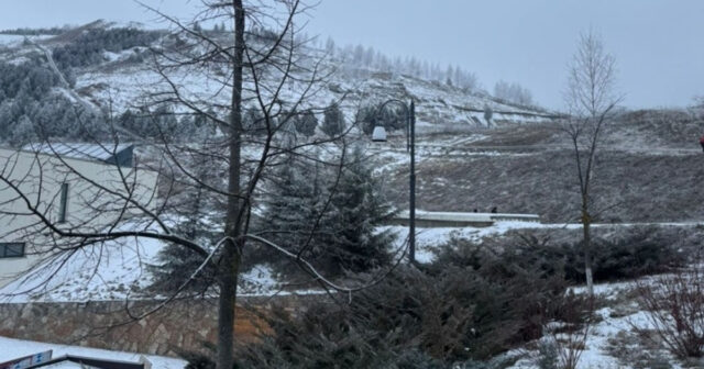 Şahdağ Turizm Mərkəzində dəhşətli anlar: Sərnişinlə dolu kanat qəfil dayandı… – VİDEO