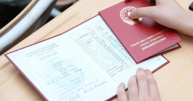 Müxtəlif səbəblərdən təhsili başa vurmayanlar sənədlərini bu qaydada alacaqlar