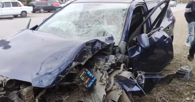 Xaçmazda minik avtomobilləri toqquşdu – Xəsarət alanlar var – VİDEO