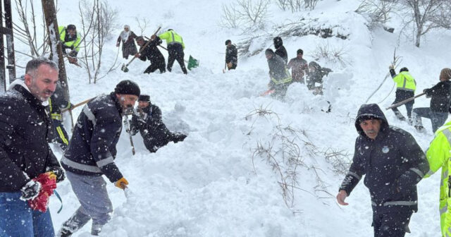 Dəhşət: Ana övladları ilə birgə qar uçqununun altında qaldı – VİDEO Dəhşət: Ana övladları ilə birgə qar uçqununun altında qaldı – VİDEO