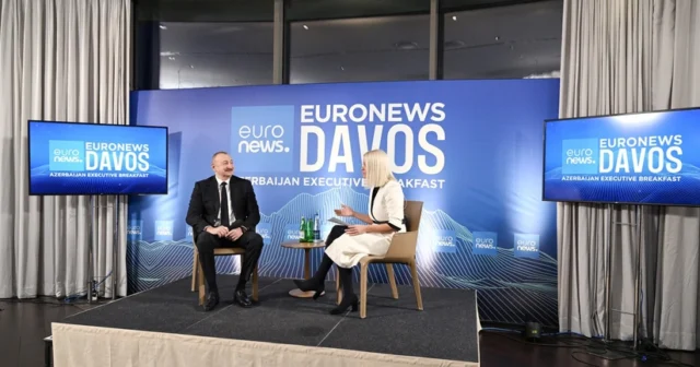 Prezident “Euronews” televiziyasına müsahibə verdi – FOTO / VİDEO