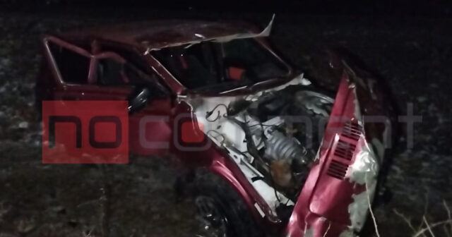 Oğuzda yol qəzası: sürücü ağır xəsarət alıb – FOTO