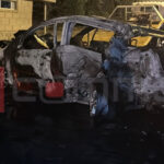 Sumqayıtda iki avtomobilin toqquşması yanğınla nəticələnib – VİDEO – FOTO