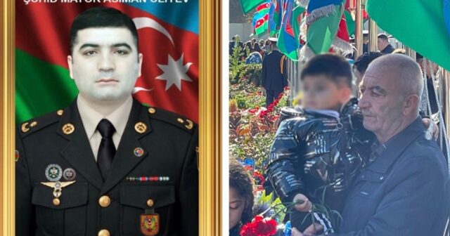 Şəhid mayor Asiman Əliyevin atası vəfat etdi Şəhid mayor Asiman Əliyevin atası vəfat etdi