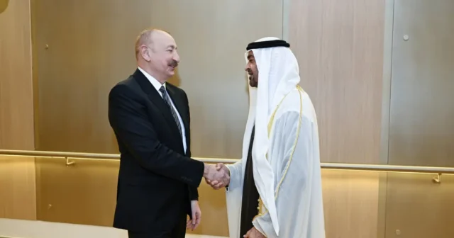 İlham Əliyev Birləşmiş Ərəb Əmirliklərində səfərdədir İlham Əliyev Birləşmiş Ərəb Əmirliklərində səfərdədir