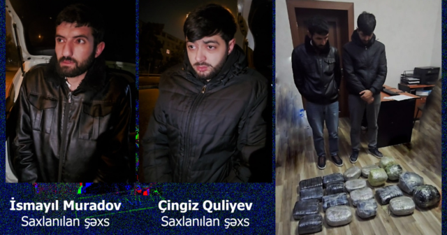 BNMİ-nin növbəti əməliyyatı: 21 kq narkotik vasitə aşkarlandı