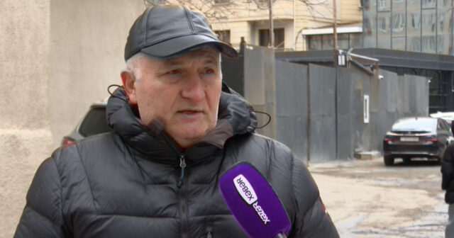 Bakıda tikinti şirkəti ilə sahibkar arasında narazılıq yaranıb – VİDEO