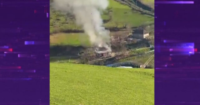 Yanğın nəticəsində evsiz qaldılar – VİDEO