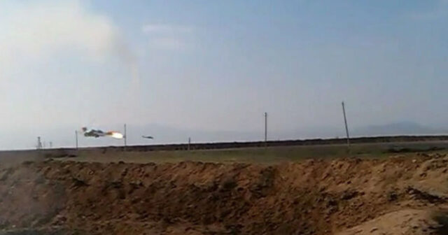 “Vur, komandir, vur!” – Ermənistan helikopterinin vurulduğu ərazidən yeni görüntülər yayıldı – VİDEO