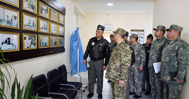 Azərbaycan Hərbi Hava Qüvvələrinə GÖSTƏRİŞ VERİLDİ