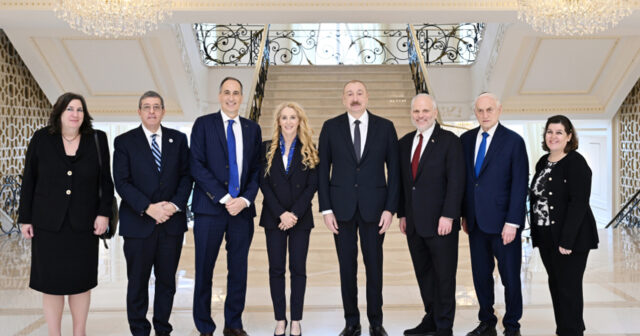 Prezident daha bir qəbul keçirdi – FOTOLAR