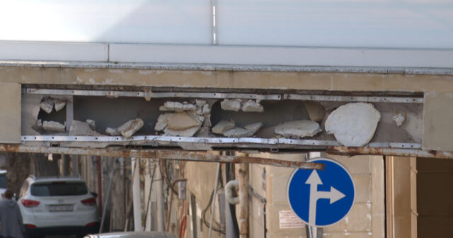 Bakıda keçiddə təhlükəli vəziyyət yaranıb – VİDEO