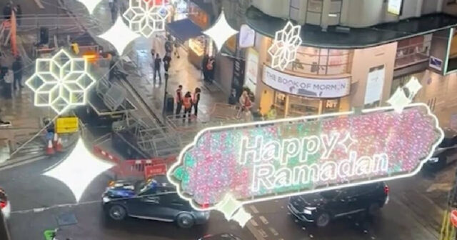 Məşhur küçə Ramazan münasibətilə yenidən işıqlandırıldı – VİDEO