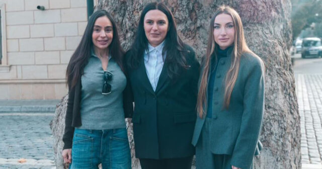 Prezidentin qızı və gəlini Müqəddəs İohann lüteran kilsəsində – FOTO