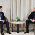 Prezident Bərzani ilə görüşdü – FOTOLAR