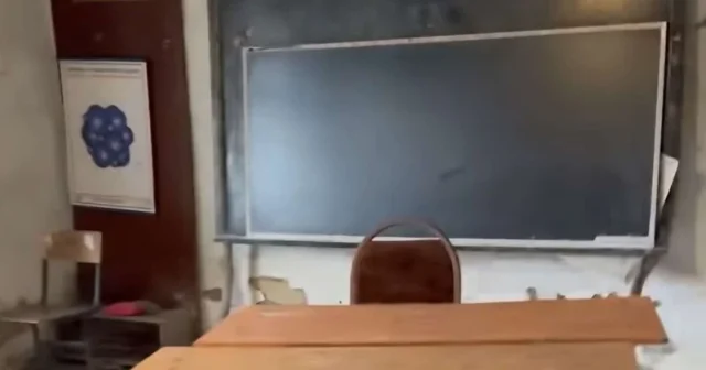 Deputat kəndinin uçuq sökük məktəbində: Burada şagird nə öyrənsin? – VİDEO