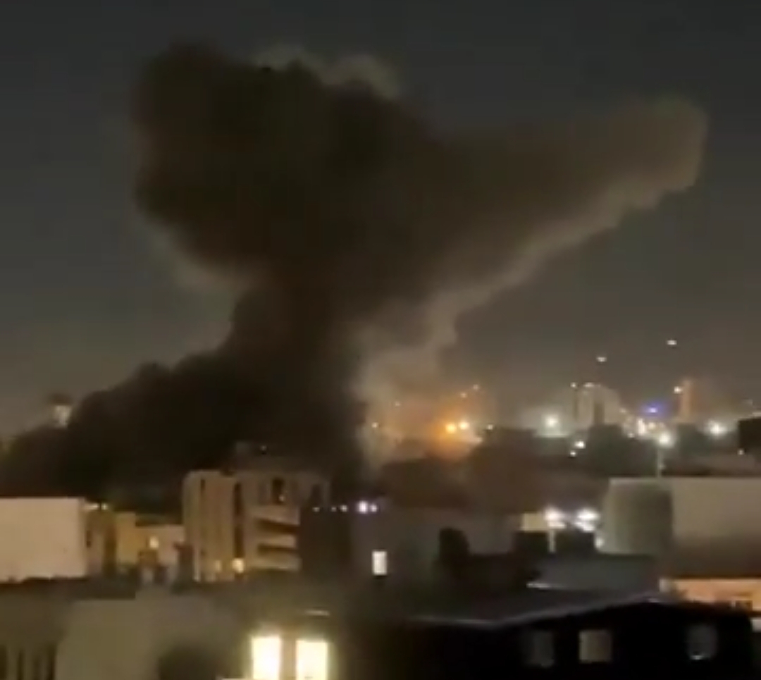 İsrail Hərbi Hava Qüvvələri Tehranda 104-cü polis idarəsini vurub – VİDEO