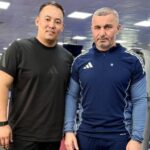 Qazaxıstanın baş məşqçisi Qurbanovun yanında təcrübə keçir – FOTO Qazaxıstanın baş məşqçisi Qurbanovun yanında təcrübə keçir – FOTO