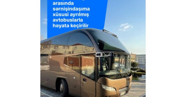 Naxçıvanla İğdır arasında sərnişindaşıma üçün xüsusi avtobuslar ayrılıb