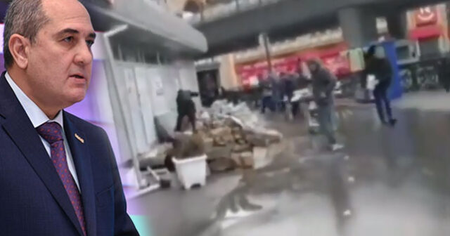 Tahir Budaqov da özünə obyekt tikir? – Nəsimi rayonunda səkini zəbt edirlər – VİDEO