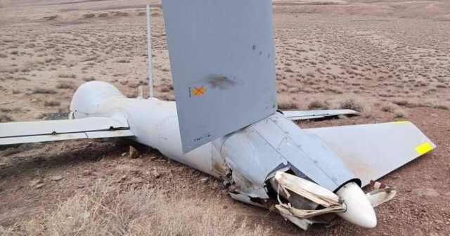 SEPAH İsrailə məxsus PUA-nı vurdu – FOTO