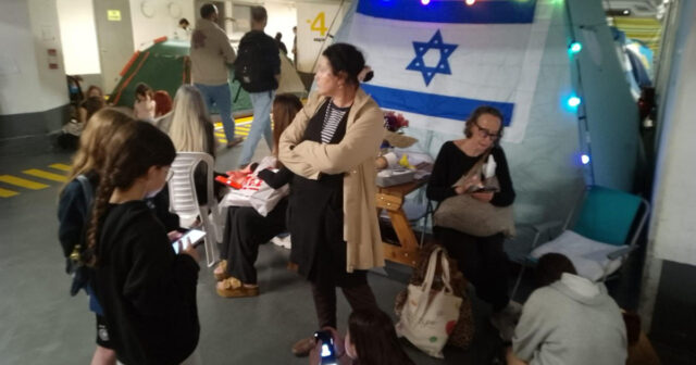 Təl-Əvivin ən böyük sığınacağı görüntüləndi – FOTO