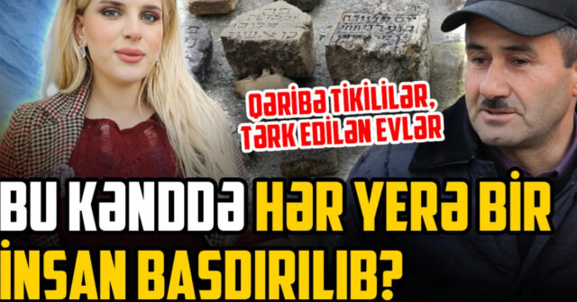 Torpağı qazarkən tez-tez insan sümüklərinə rast gəlinir – VİDEO