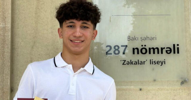 Azərbaycanlı tələbə TOP 10-də olan ABŞ universitetinə qəbul oldu