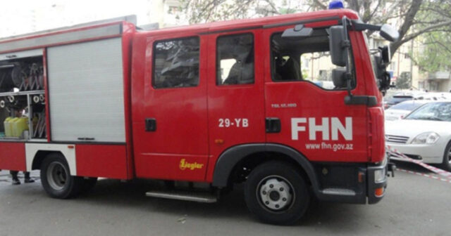 Abşeronda güclü yanğın BAŞLAYIB – VİDEO