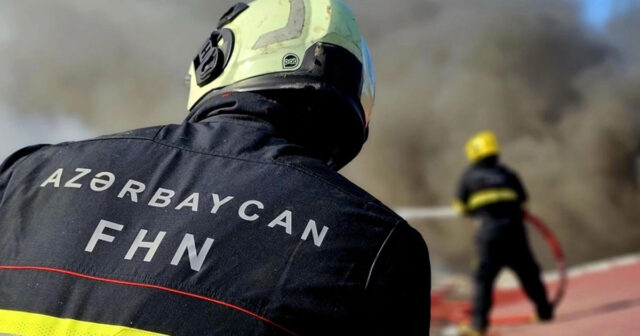 TƏCİLİ Memarlıq və İnşaat Universitetində yanğın başladı