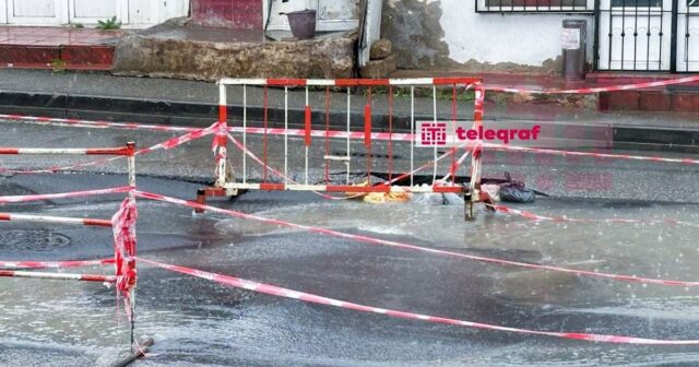 Bakıda yol çökdü – FOTOLAR