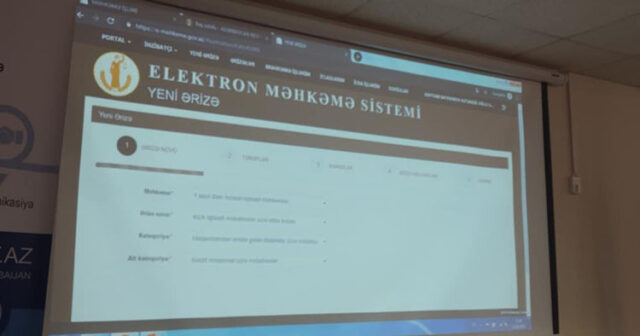 “Elektron məhkəmə” fəaliyyətini dayandırıb – SƏBƏB