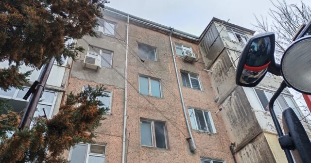 Sumqayıtda yaşayış binasında YANĞIN – VİDEO