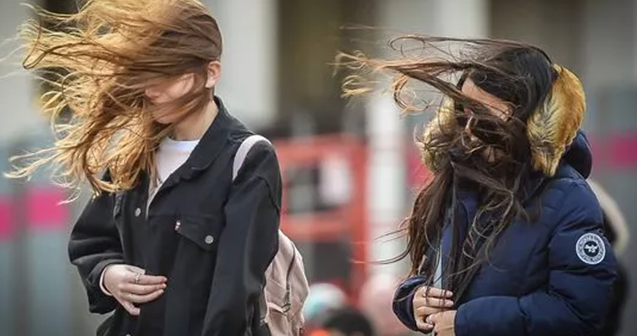 Güclü külək əsir