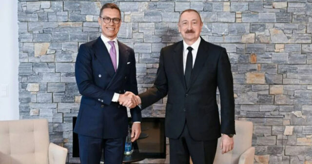 Finlandiya Prezidenti  İlham Əliyevə zəng etdi