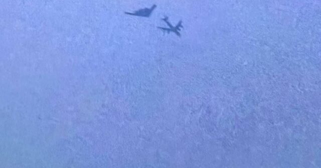 Təbriz səmasında ABŞ-nin strateji bombardmançıları – FOTO