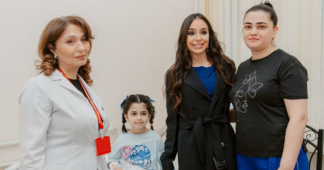 Leyla Əliyeva Respublika Pediatriya Mərkəzinin Nərimanov Uşaq Klinik Xəstəxanasını ziyarət edib – FOTO
