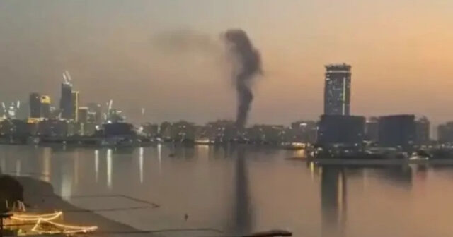 Dubay hava limanı yaxınlığında partlayışlar