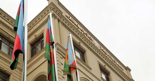 Müdafiə Nazirliyi MƏLUMAT YAYDI