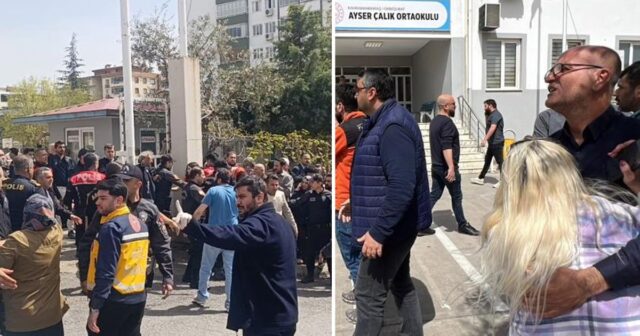 Türkiyədə məktəbə hücumla bağlı ŞOK GÖRÜNTÜLƏR yayıldı – VİDEO