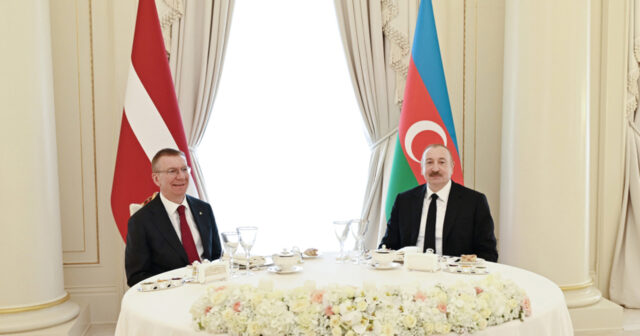 İlham Əliyevin adından rəsmi lanç verildi – Foto