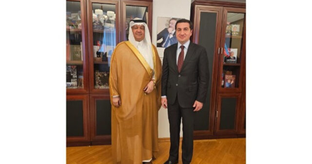 Hikmət Hacıyev Səudiyyə Ərəbistanının səfiri ilə görüşdü