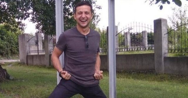 Zelenski illər əvvəl Qəbələdə – FOTO