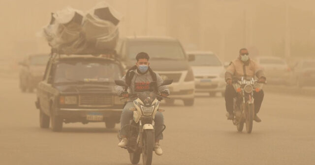 Misirdə göz-gözü görmür – Fotolar