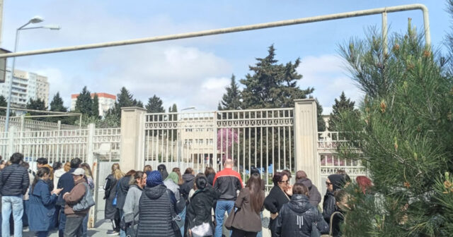 Bakıda 9-cu siniflərin buraxılış imtahanında İNSİDENT – FOTO