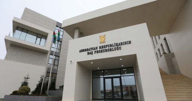 Baş Prokurorluq məlumat yaydı